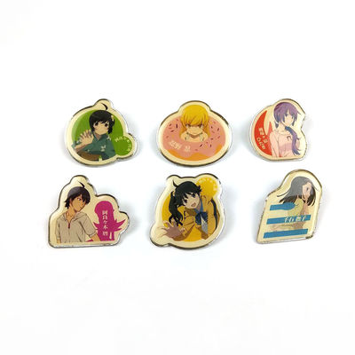 Mua Tiêu chuẩn cao Offset in phim hoạt hình Lapel Pins ODM / OEM Cho sự kiện sản xuất trực tuyến