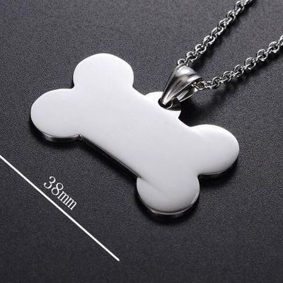 Mua Nhãn nhận dạng thú cưng hình xương Logo tùy chỉnh Nhãn nhận dạng chó bằng thép không gỉ sản xuất trực tuyến