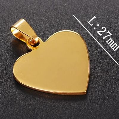 Mua Thép không gỉ Pet Name Tags trái tim đào hình tùy chỉnh thẻ ID chó sản xuất trực tuyến