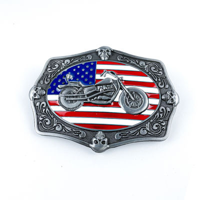 Mua Đàn ông thời trang tùy chỉnh làm thắt lưng Buckles xe máy phong cách cảnh sát trưởng thắt lưng Buckle kim loại bạc cổ sản xuất trực tuyến