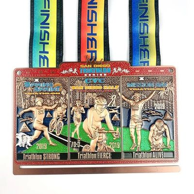 Mua Huân chương Ironman Triathlon Cho Giải thưởng Huân chương sự kiện tùy chỉnh Quán quà lưu niệm đơn giản sản xuất trực tuyến