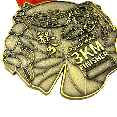 Mua 3KM Finisher Soft Enamel Medal Giải thưởng kỷ niệm / Giải thưởng Halloween sản xuất trực tuyến