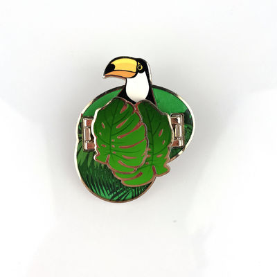 Mua Tùy chỉnh Flipping UV in ấn huy hiệu quảng cáo lapel pin sản xuất trực tuyến