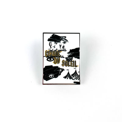 Mua Nhãn pin lapel kim loại kim loại kẽm mềm tùy chỉnh với in offset và lớp phủ epoxy sản xuất trực tuyến