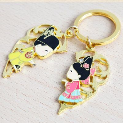 Mua Làm cho một ấn tượng lâu dài với tùy chỉnh thép không gỉ Keychain 1.2 X 1.2 Inch 50mm Key Ring Length sản xuất trực tuyến