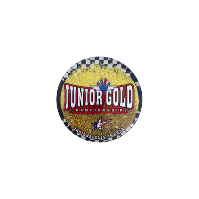 Mua Động vật nhân tạo Junior Gold Glitter Acrylic Freezer Magnet Một sự tôn vinh bóng chói cho tinh thần vô địch sản xuất trực tuyến