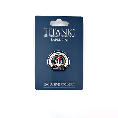 Mua Lapel Pin for Titanic Enthusiasts Customizable Soft Enamel Badge for Movie Themes Free Design Service Availabl sản xuất trực tuyến