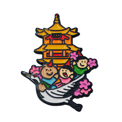 Custom Soft Enamel Pin Mượt mọn và tương phản nổi bật cho thiết kế của bạn